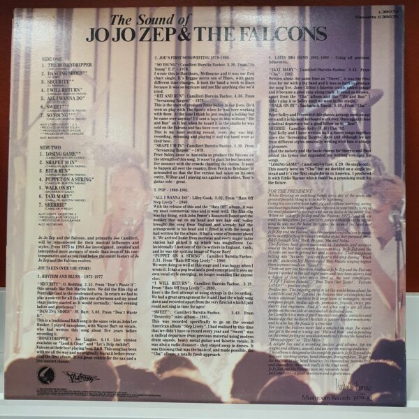 Jo Jo Zep and the Falcons - The Sound of Jo Jo Zep And The Falcons VG+/VG+